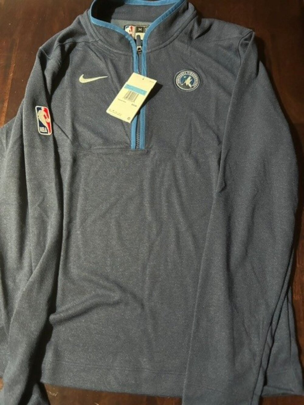 MN Timberwolves Nike Quarter Zip